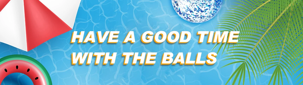 Pool Toys Balls Glitters Inflatable Clear Beach Ball Swimming Beach Toys for Kids Adults Beach Ball