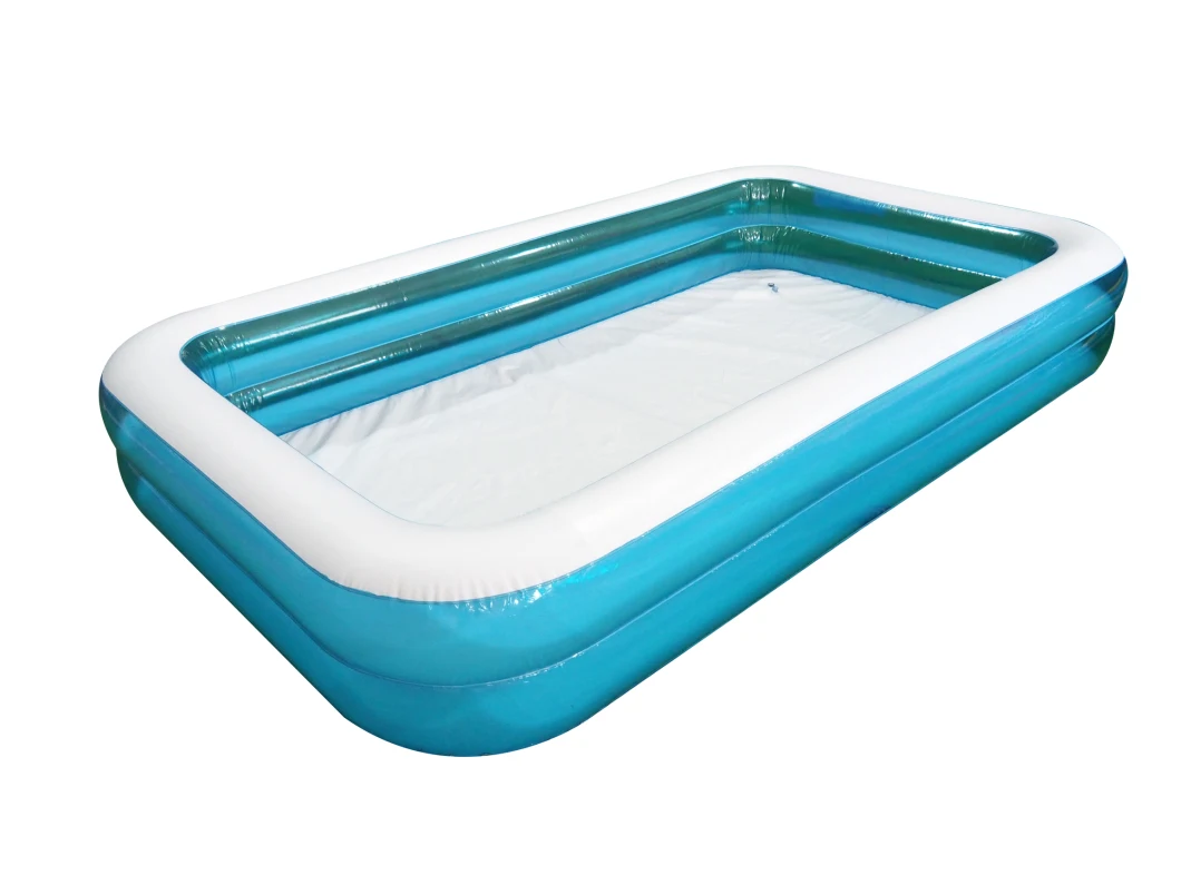 Eco-Friendly Outdoor Family Garden 2-Ring Inflatable Children Ocean Pool Baby Bath Swim Tubs Plus Size Large PVC Kids Swimming Pool