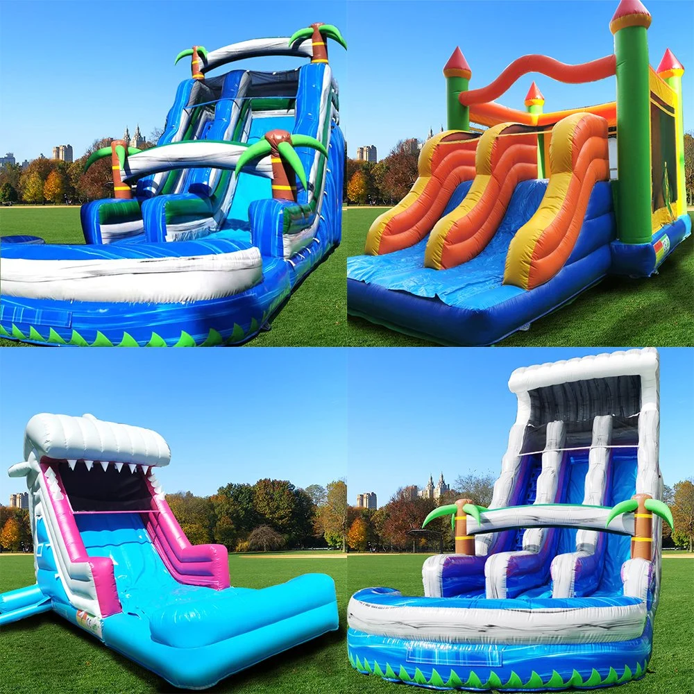 Hot Party Wedding Medium Sized Water Slide Inflatable Baby Jumping House Castle Bouncy Kids Toy