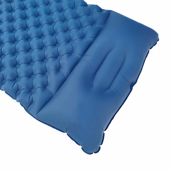 Venta al por mayor de automóviles, colchón inflable de viaje en coche, cama de aire de coche de inflado rápido portátil