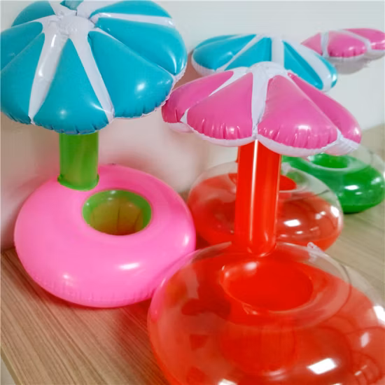 Anillo inflable modificado para requisitos particulares de la piscina del flotador del tenedor del flotador de la piscina del flamenco del PVC