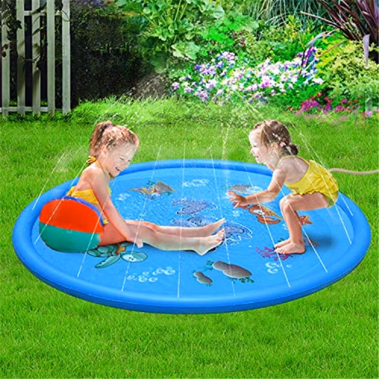 Estera inflable vendedora caliente del juego del rociador del agua del verano 2022